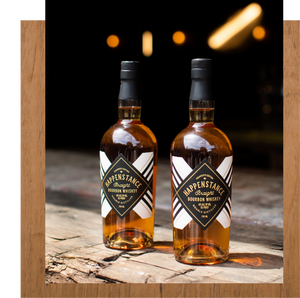 Happenstance Whiskey Bourbon Bottles